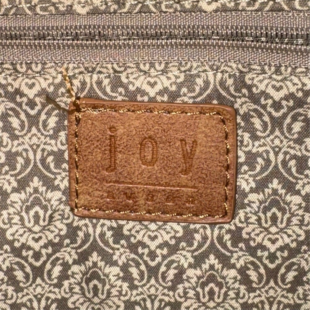 Joy‎ Susan Brushed Crossbody Convertible Wristlet Suede Vegan Leather Brown - Picture 6 of 11